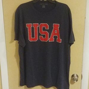 ⭐ (Buy one with star get one with star free) American Eagle USA t-shirt